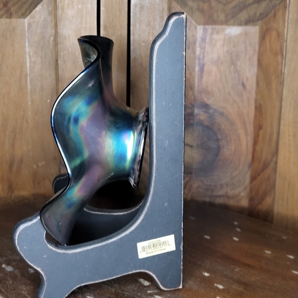 Fenton Carnival Glass Hat Bowl - Picture 11 of 13